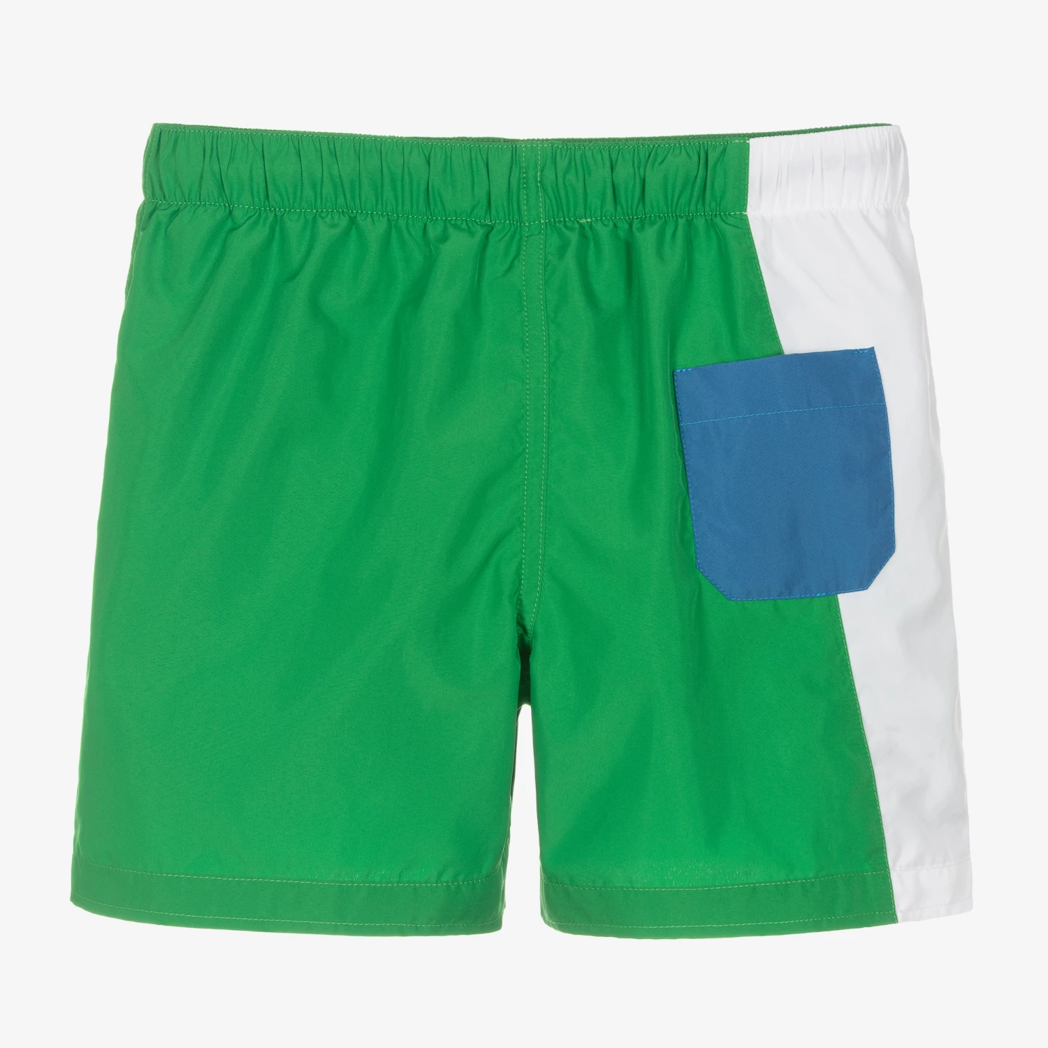 Dolce & Gabbana Boys Green Crossover DG Swim Shorts 2 Dolce & Gabbana Boys Green Crossover DG Swim Shorts - Image 2