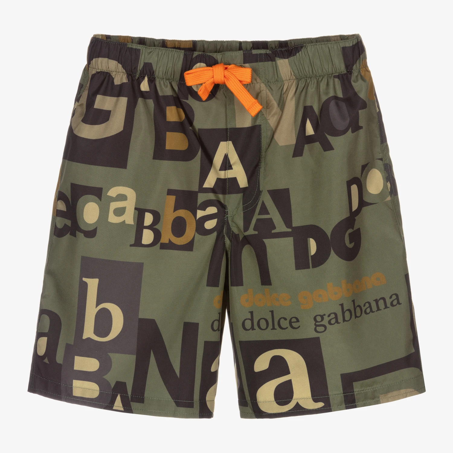 Dolce & Gabbana Boys Green Swim Shorts 1 Dolce & Gabbana Boys Green Swim Shorts