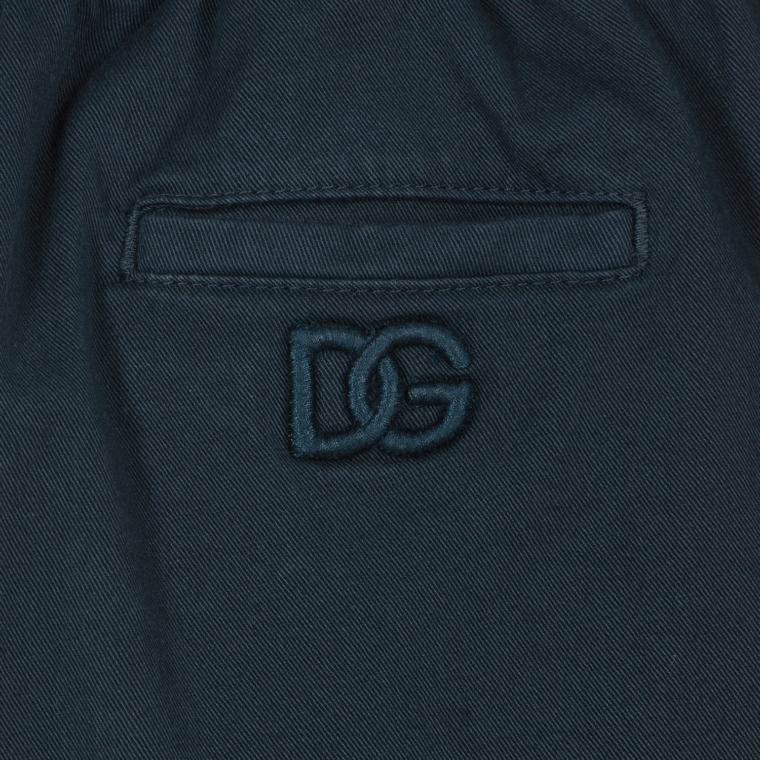 Dolce & Gabbana Boys Navy Blue Cotton Shorts 3 Dolce & Gabbana Boys Navy Blue Cotton Shorts - Image 3