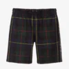Dolce & Gabbana Boys Tartan Wool Shorts