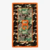 Dolce & Gabbana Green Camouflage Towel (145cm)