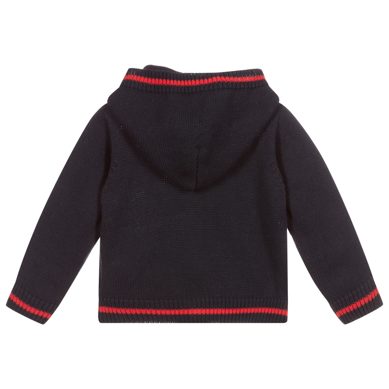 Dr. Kid Blue Knitted Zip-Up Top 2 Dr. Kid Blue Knitted Zip-Up Top - Image 2