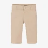 Dr. Kid Boys Beige Cotton Chinos