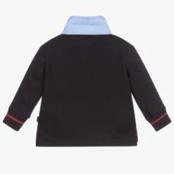 Dr. Kid Boys Blue Cotton Rugby Shirt -Outlet Little Gents Set Store dr kid boys blue cotton rugby shirt 405167 f6438dd34ccae2fc85b0940403340387f08374e5