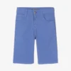 Dr. Kid Boys Blue Cotton Shorts