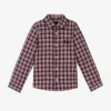 Dr. Kid Boys Blue & Red Check Shirt