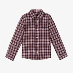 Dr. Kid Boys Blue & Red Check Shirt