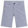 Dr. Kid Boys Blue Striped Chino Shorts