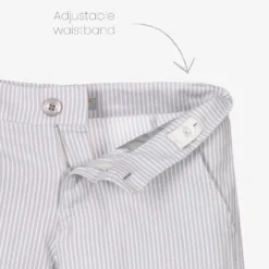 Dr. Kid Boys Grey Stripe Cotton Trousers 5 Dr. Kid Boys Grey Stripe Cotton Trousers -Outlet Little Gents Set Store dr kid boys grey stripe cotton trousers 538002 c81bd816de869bb239ea56e1372b7ea1bea757f1