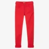 Dr. Kid Boys Red Cotton Trousers
