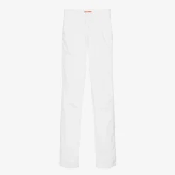 Dr. Kid Boys White Cotton Trousers
