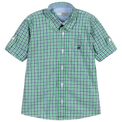 Dr. Kid Green & Blue Checked Shirt -Outlet Little Gents Set Store dr kid green blue checked shirt 412692 40e74094f5951ce9ce2efb48ffb62531b87c54ed