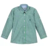 Dr. Kid Green & Blue Checked Shirt