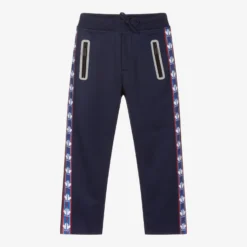 Dsquared2 Blue Logo Tape Joggers