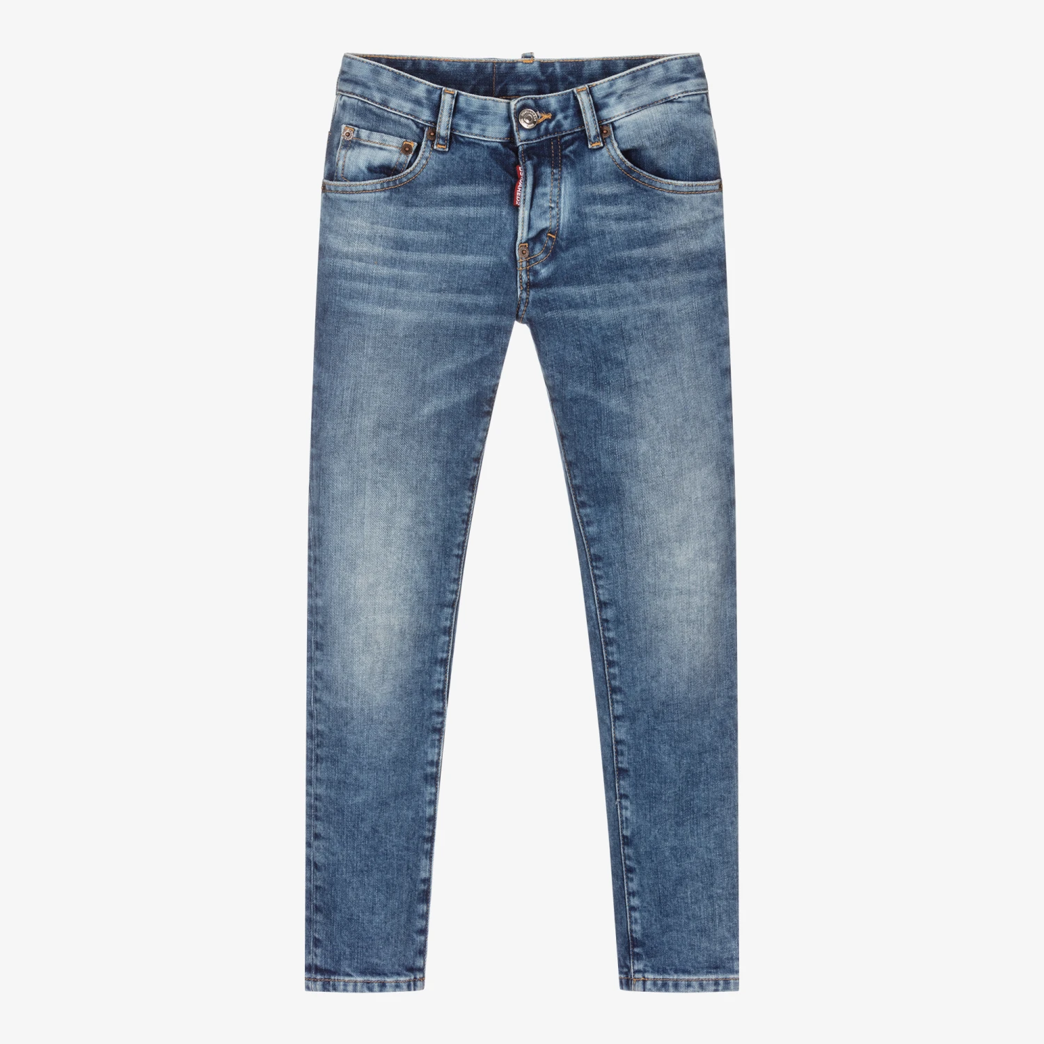 Dsquared2 Boys Blue Denim Jeans 1 Dsquared2 Boys Blue Denim Jeans