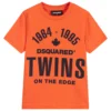 Dsquared2 Boys Orange Logo T-Shirt