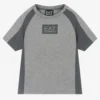 EA7 Emporio Armani Boys Grey Logo Cotton T-Shirt