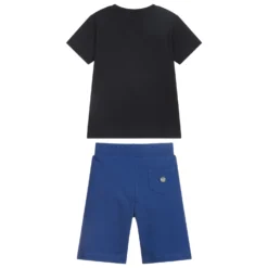 Emporio Armani Black & Royal Blue Shorts Set -Outlet Little Gents Set Store emporio armani black royal blue shorts set 385509 b52e58eadba24f9b8148bb6d000bcb92a3255088