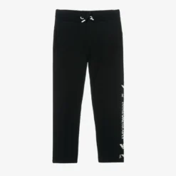 Emporio Armani Boys Black Logo Joggers