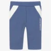Emporio Armani Boys Blue Logo Tape Joggers
