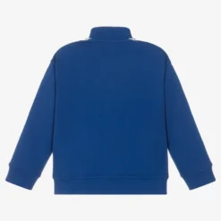 Emporio Armani Boys Blue Zip-Up Logo Top -Outlet Little Gents Set Store emporio armani boys blue zip up logo top 499705 2599a2d374e6cd97d7a10f6670b21af67a6a7a69
