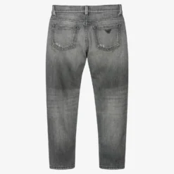 Emporio Armani Boys Grey Denim Regular Jeans -Outlet Little Gents Set Store emporio armani boys grey denim regular jeans 499727 4e99e5e3076a0f48798f14f90be67a946f3257fb