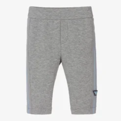 Emporio Armani Boys Grey Jersey Trousers