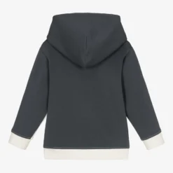 Emporio Armani Boys Ivory & Blue Logo Hoodie -Outlet Little Gents Set Store emporio armani boys ivory blue logo hoodie 494251 90d5daebef58ace007e4633969e9270c986f84c2