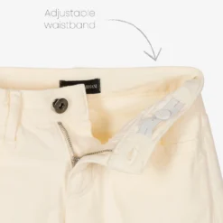 Emporio Armani Boys Ivory Cotton Denim Jeans -Outlet Little Gents Set Store emporio armani boys ivory cotton denim jeans 494212 b29c63a8cfe973b8ddb8f0a9872375ce415da4a0