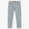 Emporio Armani Boys Light Blue Linen Trousers