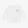 Emporio Armani Boys White Cotton Top