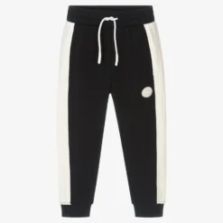 Emporio Armani Dark Blue & Ivory Joggers