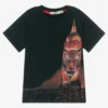 Everything Must Change Boys Black Cotton Tiger T-Shirt