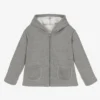 Everything Must Change Boys Grey Zip-Up Hoodie