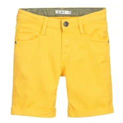 Everything Must Change Boys Yellow Shorts