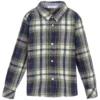 Everything Must Change Green & Blue Check Shirt