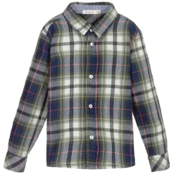 Everything Must Change Green & Blue Check Shirt