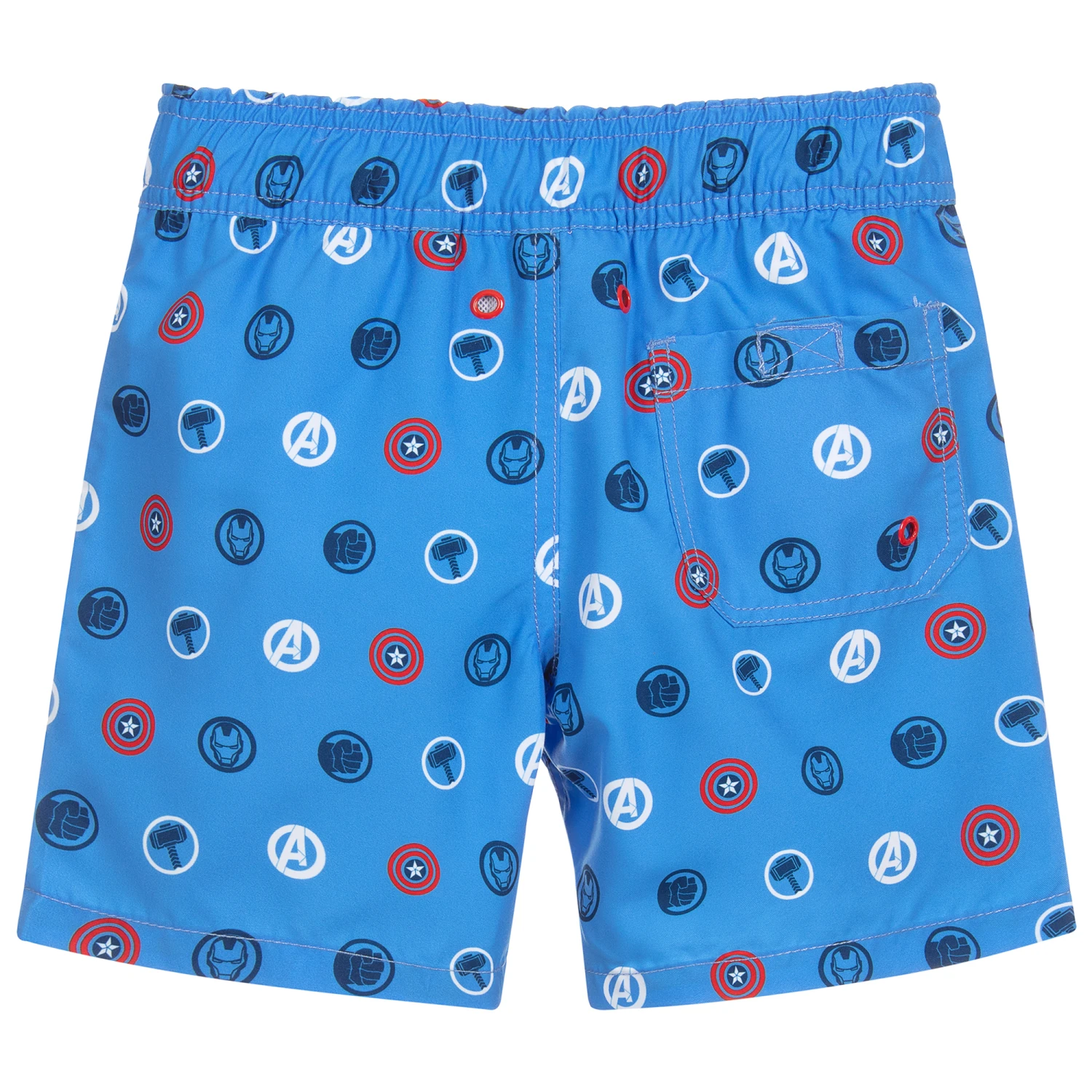 Fabric Flavours Avengers Print Swim Shorts 3 Fabric Flavours Avengers Print Swim Shorts - Image 3