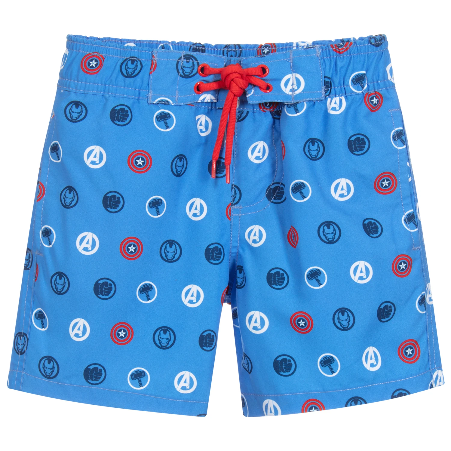 Fabric Flavours Avengers Print Swim Shorts 1 Fabric Flavours Avengers Print Swim Shorts