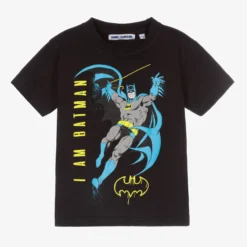 Fabric Flavours Black Cotton Batman T-Shirt
