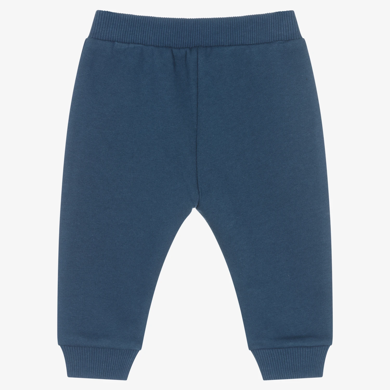Falcotto By Naturino Boys Navy Blue Cotton Joggers 2 Falcotto By Naturino Boys Navy Blue Cotton Joggers - Image 2