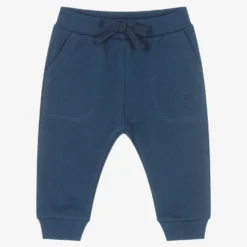 Falcotto By Naturino Boys Navy Blue Cotton Joggers