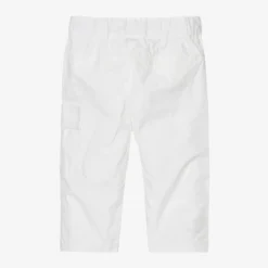 Falcotto By Naturino Boys White Cotton Trousers -Outlet Little Gents Set Store falcotto by naturino boys white cotton trousers 540801 31f3c005f784ea9449d175528e65a1d664b9925c