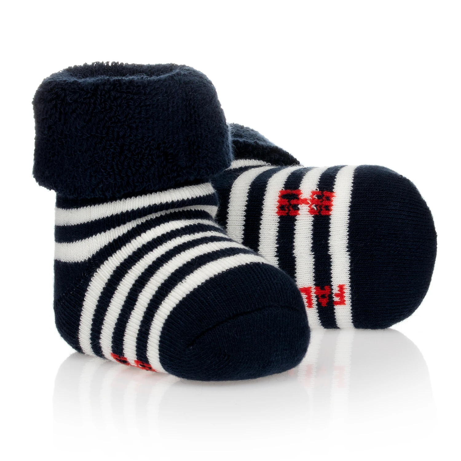 Falke Navy Blue Stripe Socks 1 Falke Navy Blue Stripe Socks