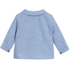 Fina Ejerique Boys Blue Cotton Shirt -Outlet Little Gents Set Store fina ejerique boys blue cotton shirt 360256 d9bd387e68b037b97bc2c3e189e0c9447ef90929