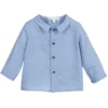 Fina Ejerique Boys Blue Cotton Shirt