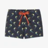 Fina Ejerique Boys Navy Blue Toucan Swim Shorts