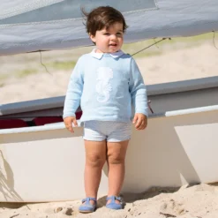 Foque Boys Blue Cotton Seahorse Jumper -Outlet Little Gents Set Store foque boys blue cotton seahorse jumper 499209 2a8b7acea62b6ba4248193ab9e55b17cf738b400 outfit