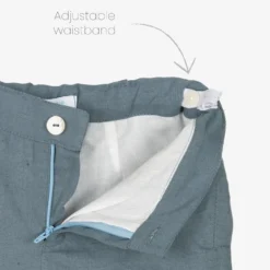 Foque Boys Blue Linen Shorts Set -Outlet Little Gents Set Store foque boys blue linen shorts set 499200 7637cb4a5cae5bb5d975680a8e32ccfb33c66986