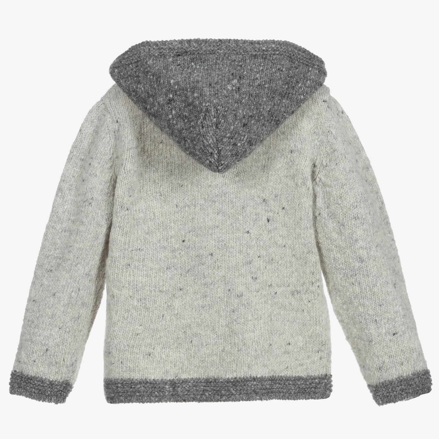 Foque Grey Knitted Dog Sweater 3 Foque Grey Knitted Dog Sweater - Image 3